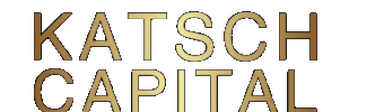 Katsch Capital wordmark — gold-on-black brand mark